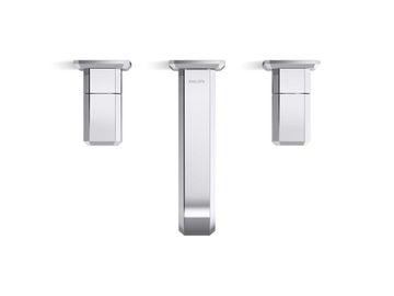 Bezel Wall Mount Widespread Sink Faucet by Kallista - view 4