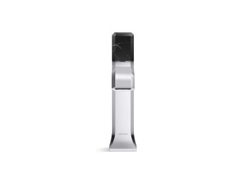 Bezel Single Control Sink Faucet, Nero Marquina Handle by Kallista - view 2