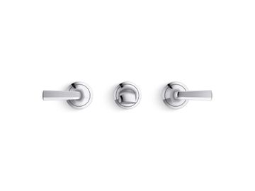 Script Wall-Mount Sink Faucet, Lever Handles by Kallista - view 2