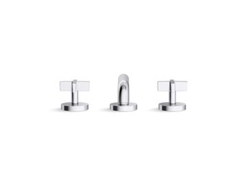 One Sink Faucet, Low Spout, Cross Handles by Kallista - view 2