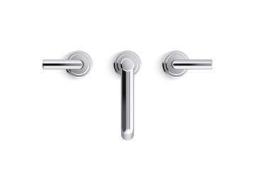 Pure Paletta Sink Faucet, Tall Spout, Lever Handles by Kallista - view 4