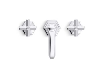For Town Sink Faucet, Low Spout Cross Handles by Kallista - view 4