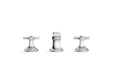 Script Sink Faucet, Low Spout, Cross Handles by Kallista - view 3