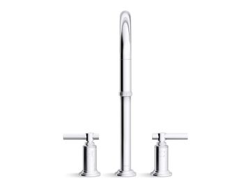 Central Park West Pulldown Widespread Faucet, Arch Spout, Lever Handles by Kallista - view 2