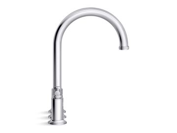 Central Park West Swing Spout Widespread Faucet, Arch Spout, Lever Handles by Kallista - view 3