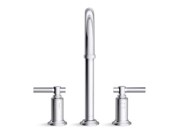 Central Park West Swing Spout Widespread Faucet, Arch Spout, Lever Handles by Kallista - view 2