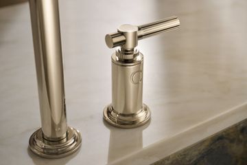 Central Park West Pulldown Widespread Faucet, Arch Spout, Lever Handles by Kallista - view 4