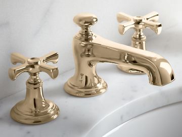 Bellis Sink Faucet, Traditional Spout, Cross Handles by Kallista - view 7