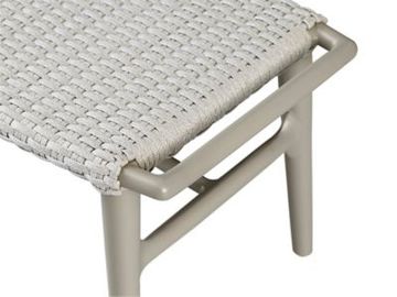 Bow Outdoor Ottoman by Baker Furniture - view 7