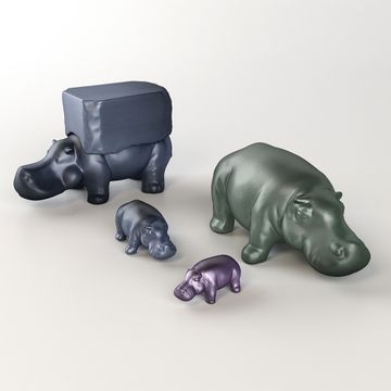 Hippo Color Collection by Adriani e Rossi edizioni