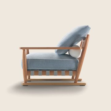 MERIGGIO - Armchair by Flexform - view 2