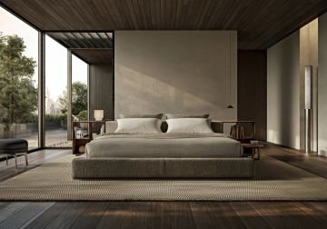 GROUNDPIECE - Bed by Flexform - view 3