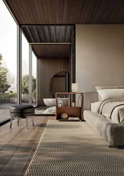 GROUNDPIECE - Bed by Flexform - view 5