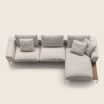 LIFESTEEL - Sectional sofa by Flexform - view 2