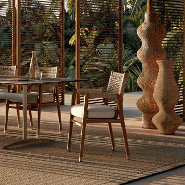 ORTIGIA OUTDOOR - Dining chair by Flexform - view 5