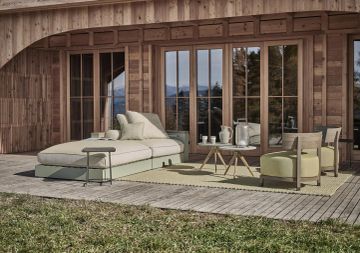 ANY DAY OUTDOOR - Ottoman by Flexform - view 3
