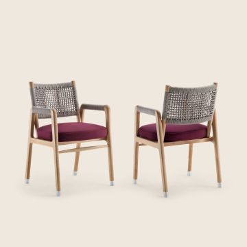 ORTIGIA OUTDOOR - Dining chair by Flexform - view 4