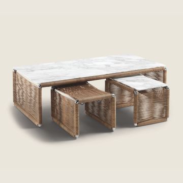TINDARI - Coffee and Side table by Flexform - view 2