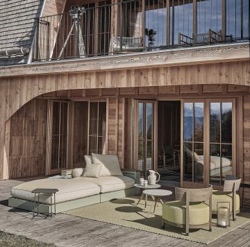 ANY DAY OUTDOOR - Ottoman by Flexform - view 2