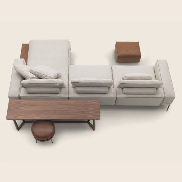LIFESTEEL - Sectional sofa by Flexform - view 5