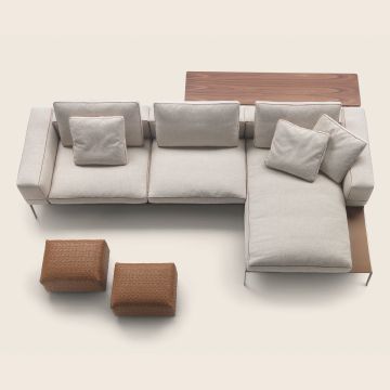 LIFESTEEL - Sectional sofa by Flexform - view 4