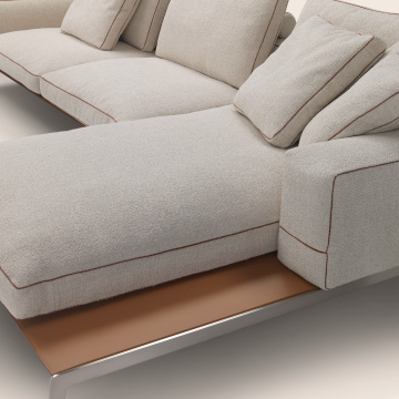 LIFESTEEL - Sectional sofa by Flexform - view 6