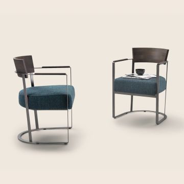 MORGAN - Dining chair by Flexform - view 4