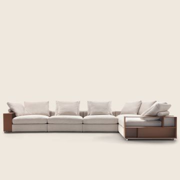 GROUNDPIECE - Sectional sofa by Flexform - view 6