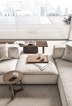 JIFF - Coffee and Side table by Flexform - view 6