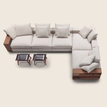 GROUNDPIECE - Sectional sofa by Flexform - view 7