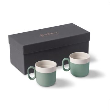 Capsule Tea Cup Set Of 2 Nile & Ivory by Esma Dereboy - view 2