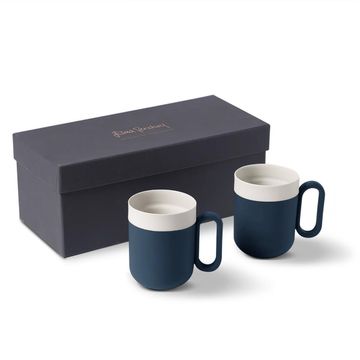 Capsule Small Mug Set Of 2 Ocean & Ivory by Esma Dereboy - view 2