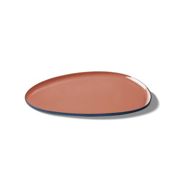 Stone Starter Plate Double Colour OCEAN&CORAL by Esma Dereboy - view 2