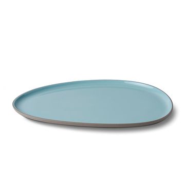 Stone Dinner Plate Double Colour ROCK&AQUA by Esma Dereboy - view 2