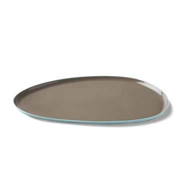 Stone Dinner Plate Double Colour AQUA&ROCK by Esma Dereboy - view 2