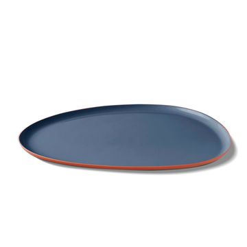 Stone Dinner Plate Double Colour CORAL&OCEAN by Esma Dereboy - view 2