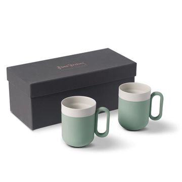 Capsule Small Mug Set Of 2 Nile & Ivory by Esma Dereboy - view 3