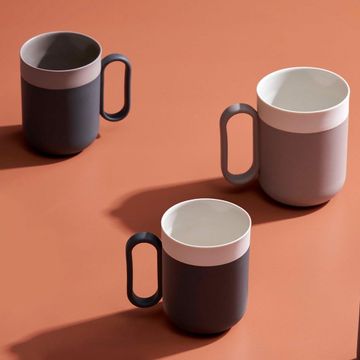 Capsule Small Mug Set Of 2 Black & Ivory by Esma Dereboy - view 7