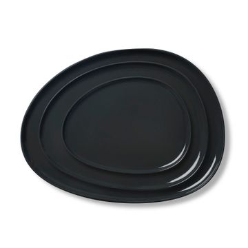 Stone Plate Set Black by Esma Dereboy - view 3