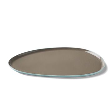 Stone Dinner Plate Double Colour AQUA&ROCK by Esma Dereboy - view 3