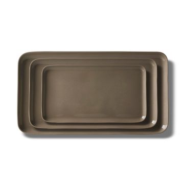 Rectangle Plate Set Rock by Esma Dereboy - view 3