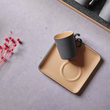 Figures Espresso Saucer Double Colour by Esma Dereboy - view 5