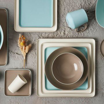 Square Plate Set Mix & Match No:3 by Esma Dereboy - view 5