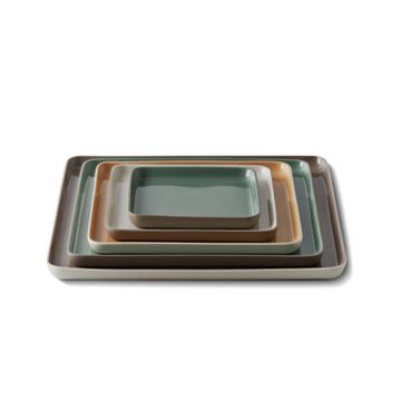 Square Plate Set Mix & Match No:6 by Esma Dereboy - view 5