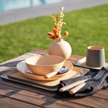 Square Serving Plate Double Colour by Esma Dereboy - view 5