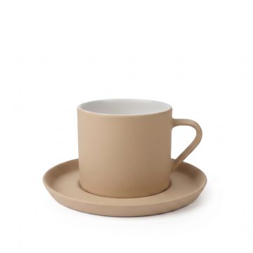 Nest Cofee/Tea Cup with Saucer Straw - Straw & Ivory 250 ml by Esma Dereboy - view 3