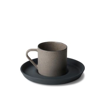 Nest Glitter Espresso Cup with Saucer Black - Glittery Rock 90 ml by Esma Dereboy - view 3