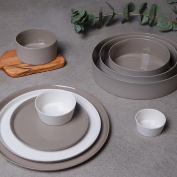 Cylinder Medium Bowl Single Colour by Esma Dereboy - view 5