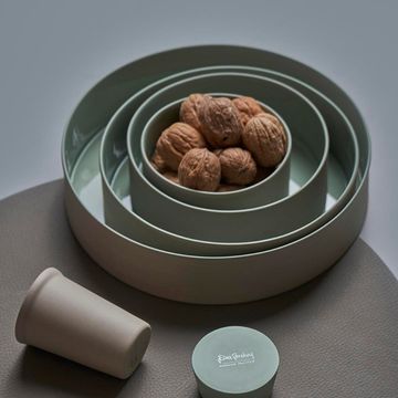 Cylinder Salad Bowl Double Colour by Esma Dereboy - view 5