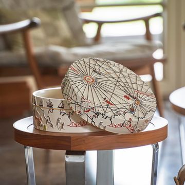 Piri Reis Large Bowl With Lid by Esma Dereboy - view 7